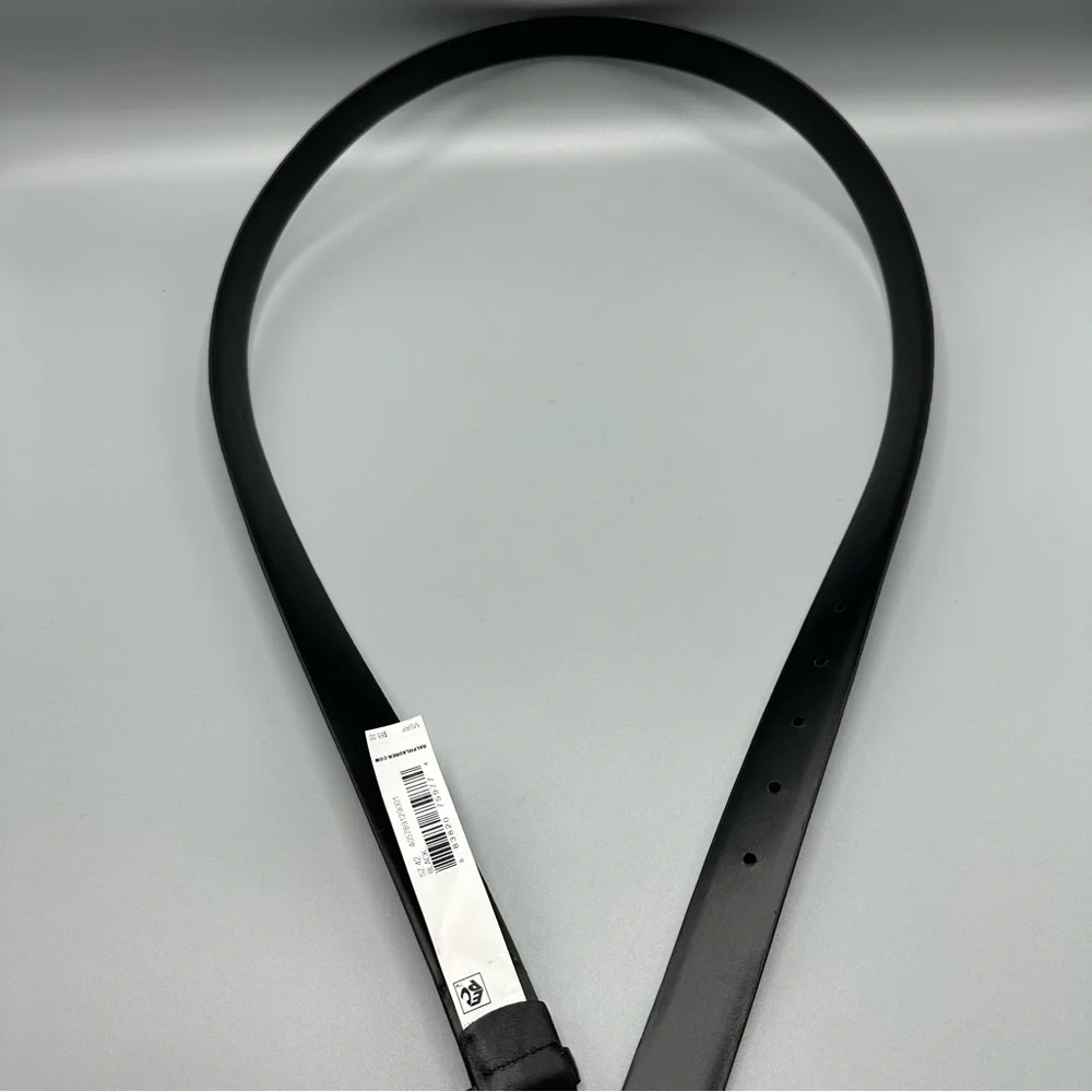Polo Ralph Lauren Black Leather Belt Size 42